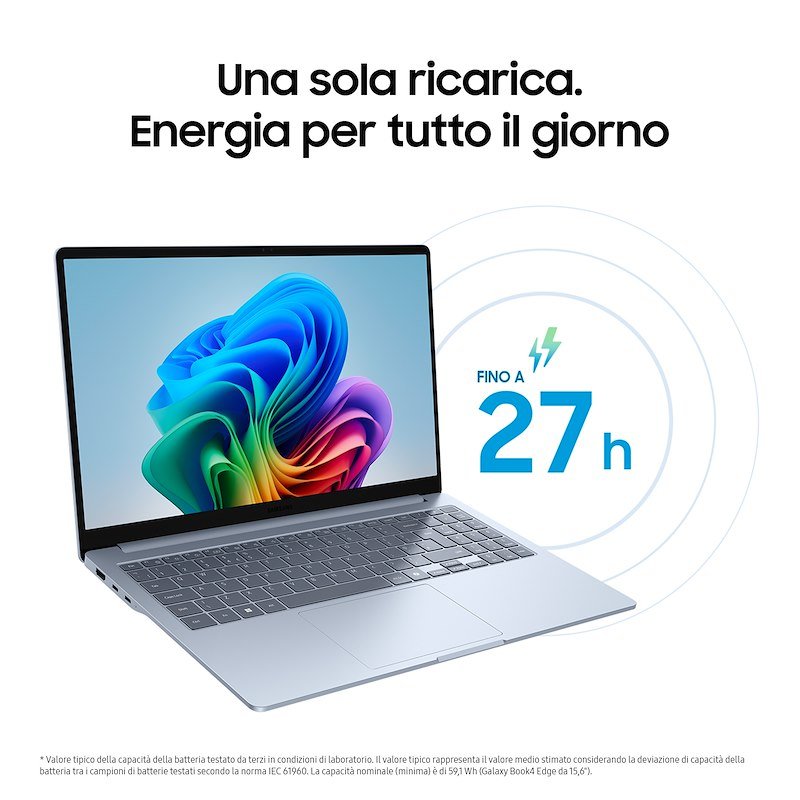 Samsung Notebook Np750xqb-ka3it Galaxy Book4 Edge 16/ 512GB Gray