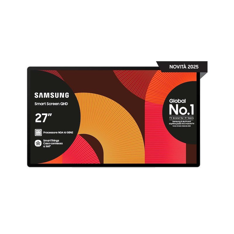 Samsung TV LED 27" The Movingstyle QHD Ue27lsm7faxxxe