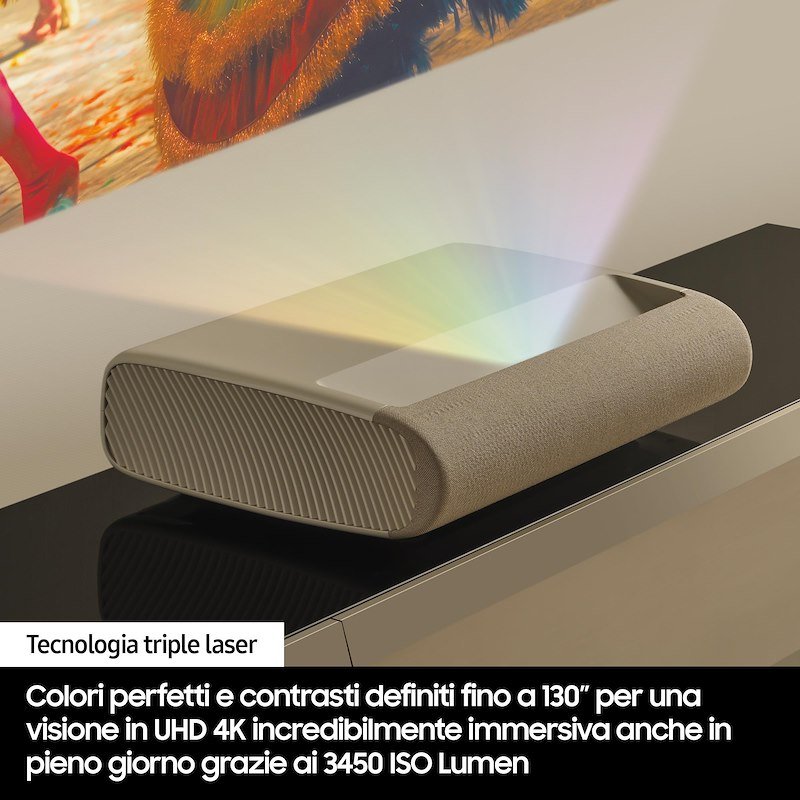 Samsung  Proiettore The Premiere 4K UHD LSPU9 Triple Laser 2024 Sp-lpu9dsaxxxe