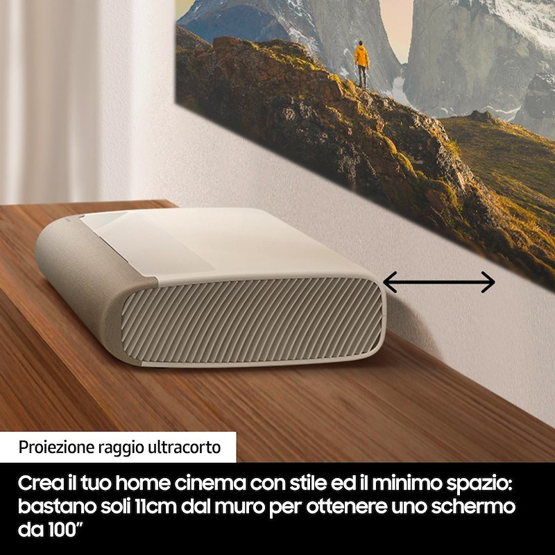 Samsung  Proiettore The Premiere 4K UHD LSPU9 Triple Laser 2024 Sp-lpu9dsaxxxe
