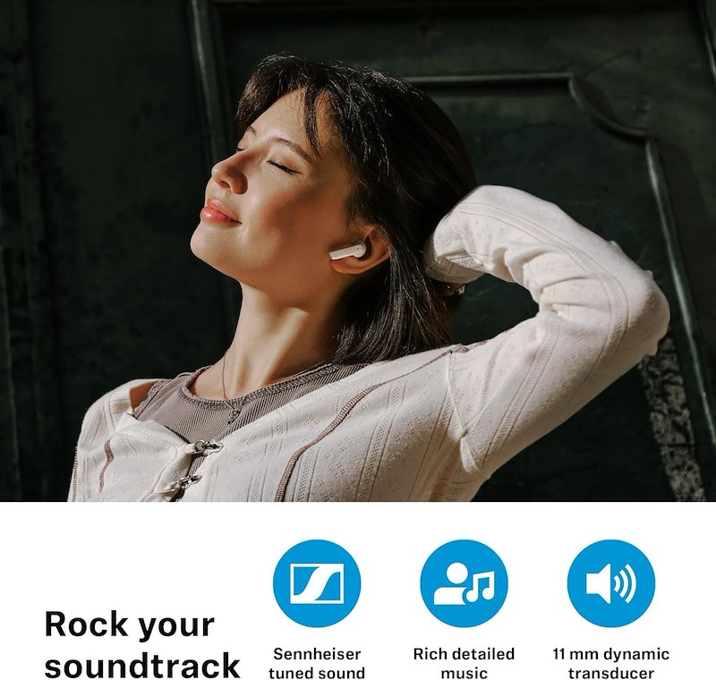 Sennheiser Exhibo Auricolari Otw1c ACCENTUM Open Cream