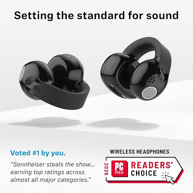Sennheiser Wireless OPEN Auricolari ACCENTUM CLIP