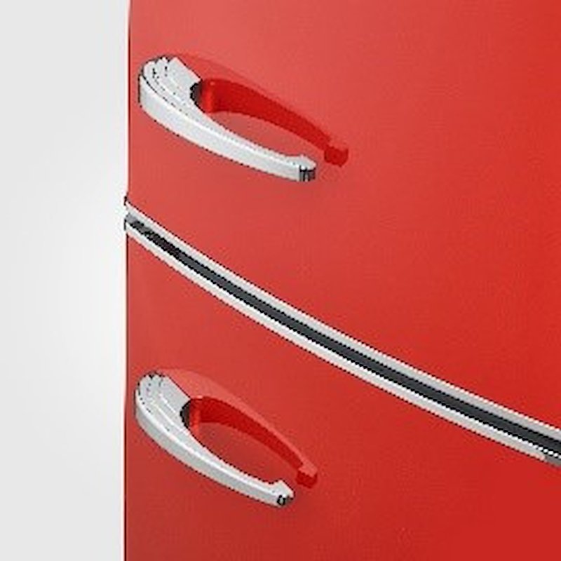 Severin Frigorifero Combinato RKG 8997 315 l Rosso