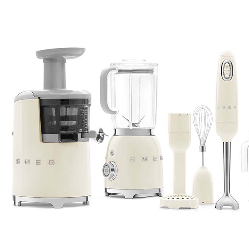 Smeg Frullatore da Tavolo 50's Style – Panna LUCIDO – BLF01CREU