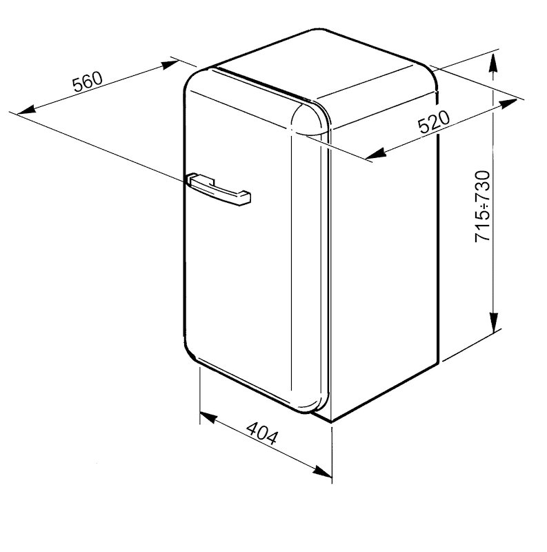 Smeg - Fab5ruj1