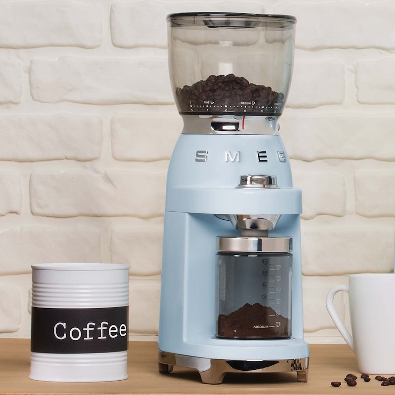 Smeg Macinacaffè Cgf01pbeu Azzurro