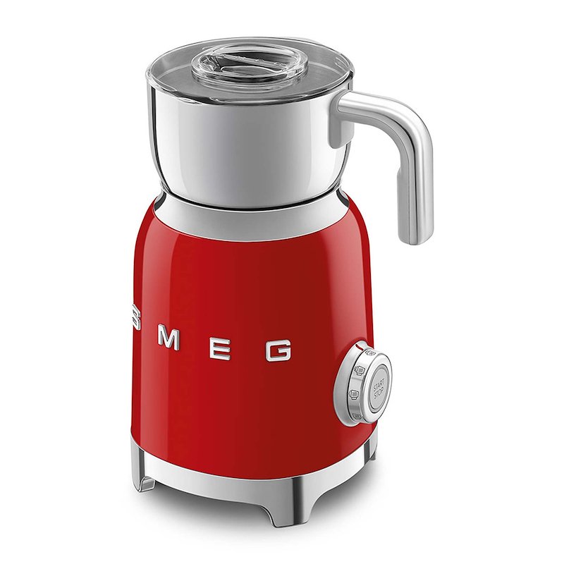 Smeg MFF01RDEU montalatte Schiumatore per latte automatico Rosso