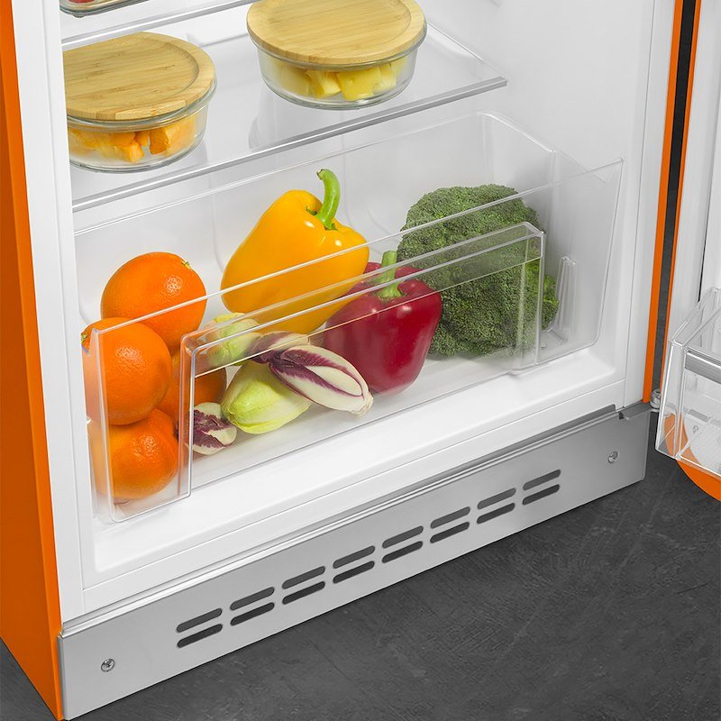 Smeg Frigorifero Combinato Fab10ror6 Arancione