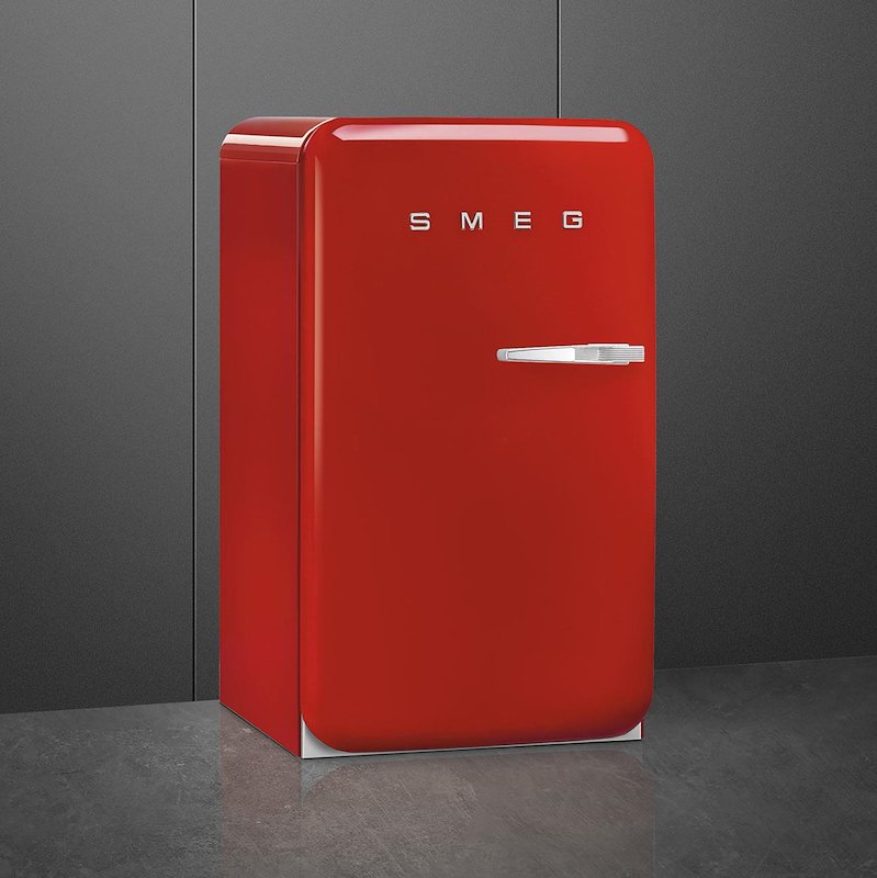 Smeg Miini Frigorifero Fab10hlrd6 Rosso