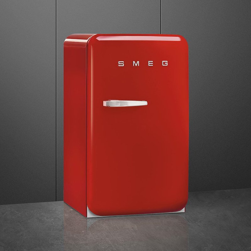 Smeg Mini frigorifero Fab10hrrd6 Rosso