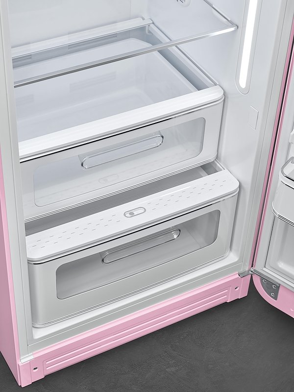 Smeg Frigorifero Combinato Fab28rpk6 Rosa