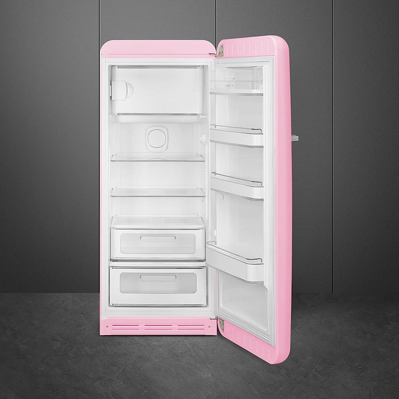Smeg Frigorifero Combinato Fab28rpk6 Rosa