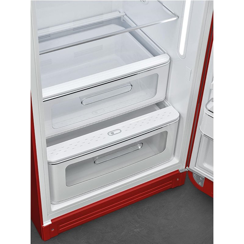 Smeg Frigorifero Combinato Fab28rrd6 Rosso