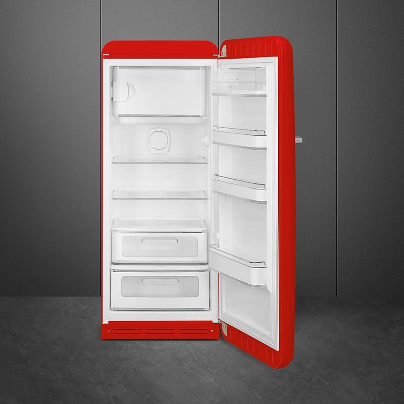 Smeg Frigorifero Combinato Fab28rrd6 Rosso