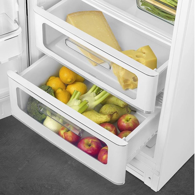 Smeg Frigorifero Combinato Fab28lwh6 Bianco