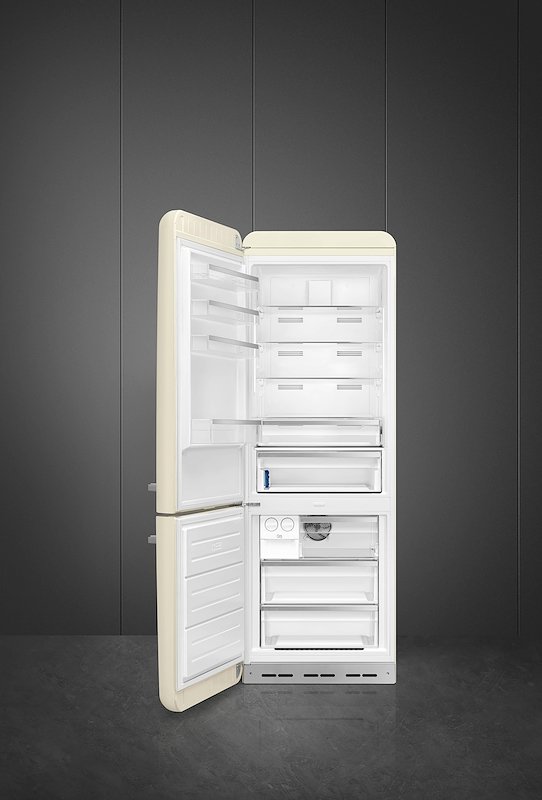 Smeg Frigoriferi Combinati Fab38lcr6 Panna