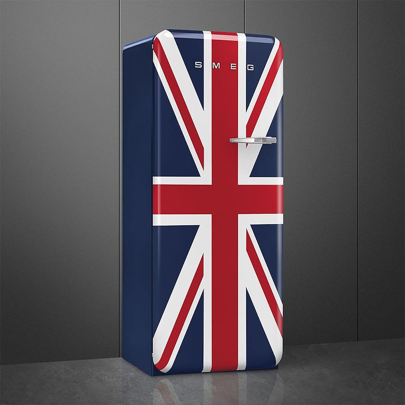 Smeg Mono porta Fab28rduj6 Decorato Bandiera Regno Unito