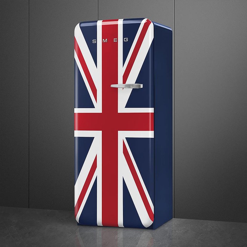 Smeg Mono porta Fab28rduj6 Decorato Bandiera Regno Unito