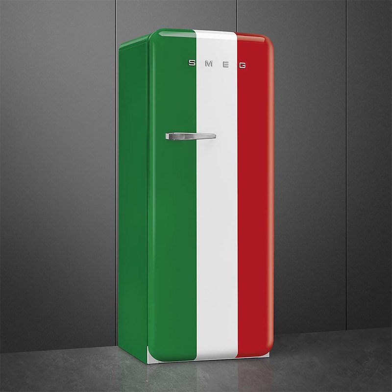 Smeg Frigo mini Fab28rdit6 Verde-bianco-rosso
