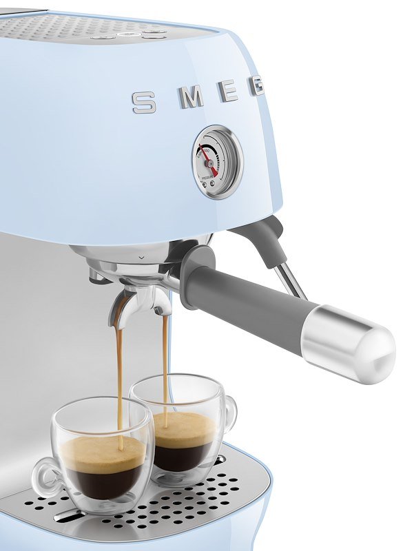 Smeg Macchina da Caffè Espresso Ecf03pbeu azzurro