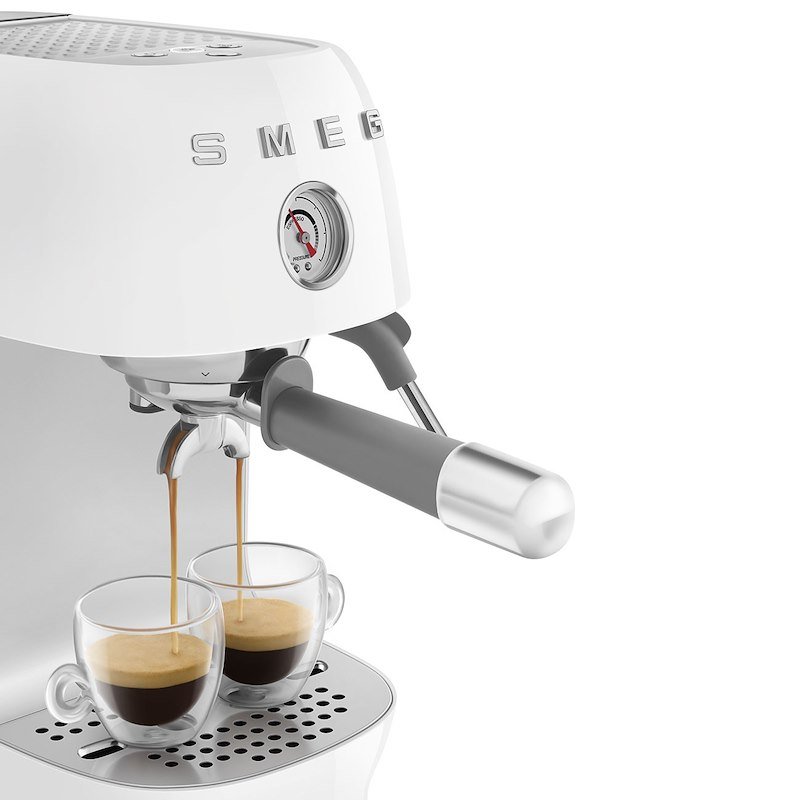 Smeg Macchina da Caffè Espresso Ecf03wheu Bianca