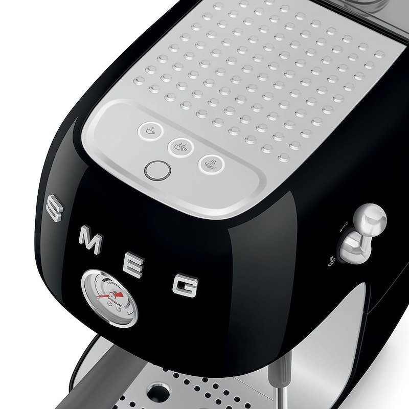 Smeg Macchina da Caffè Espresso Ecf03bleu Nero