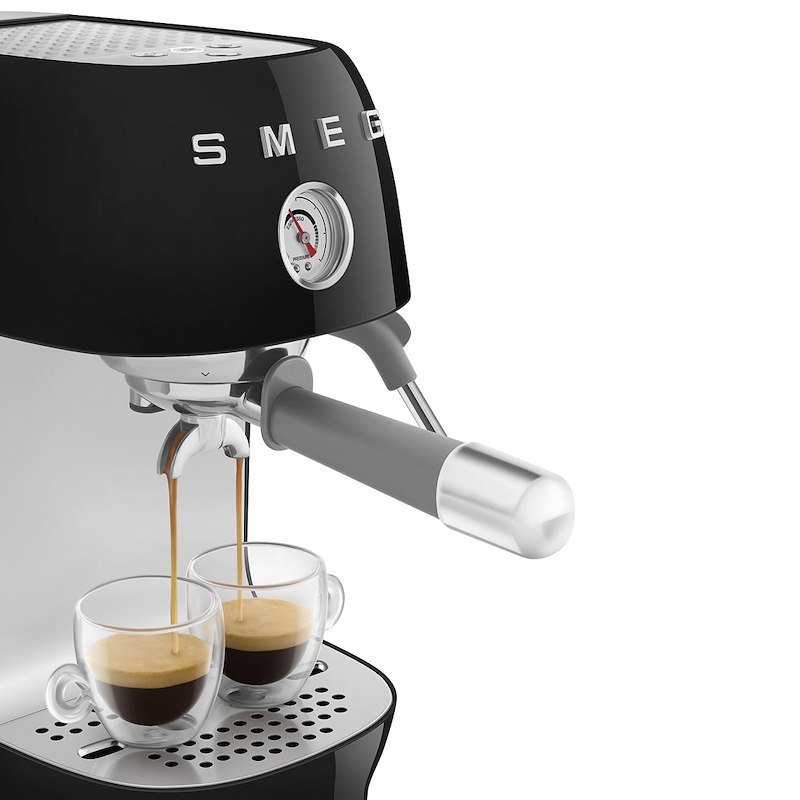 Smeg Macchina da Caffè Espresso Ecf03bleu Nero
