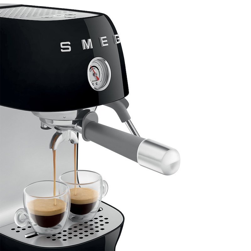 Smeg Macchina da Caffè Espresso Ecf03bleu Nero