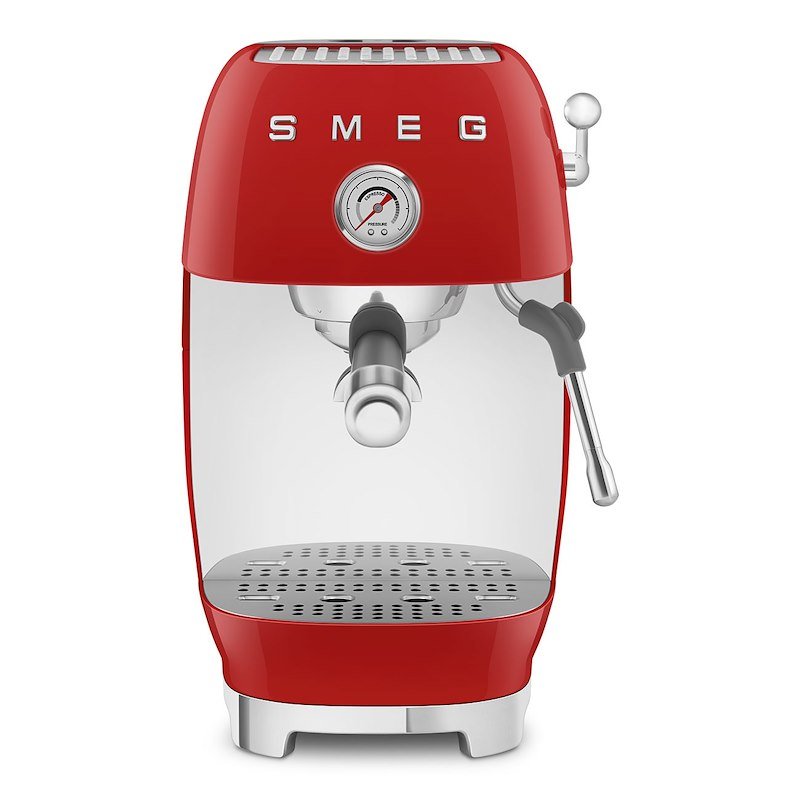 Smeg Macchina da Caffè Espresso Ecf03rdeu red