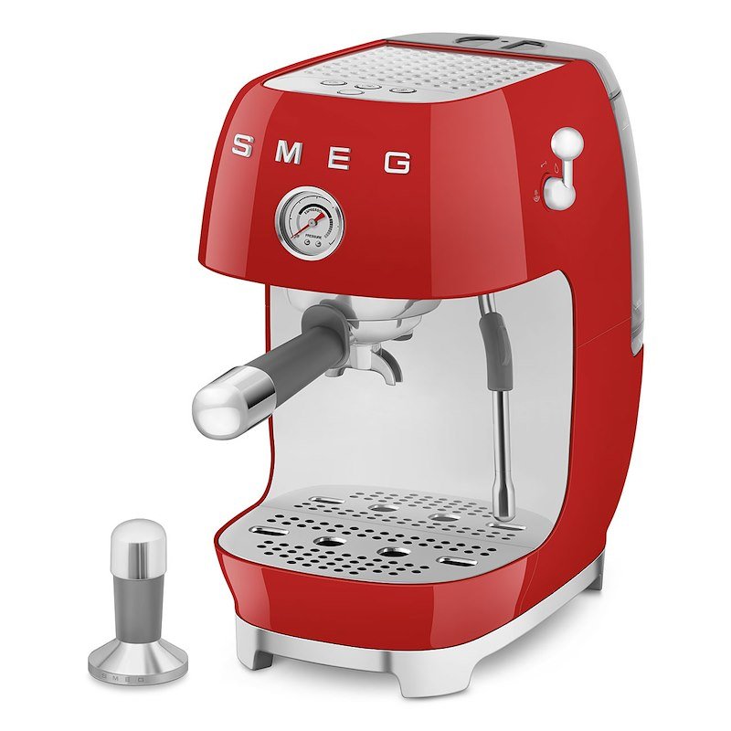 Smeg Macchina da Caffè Espresso Ecf03rdeu red