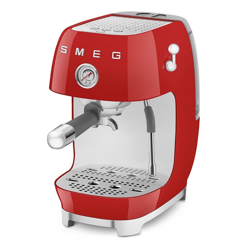 Smeg Macchina da Caffè Espresso Ecf03rdeu red