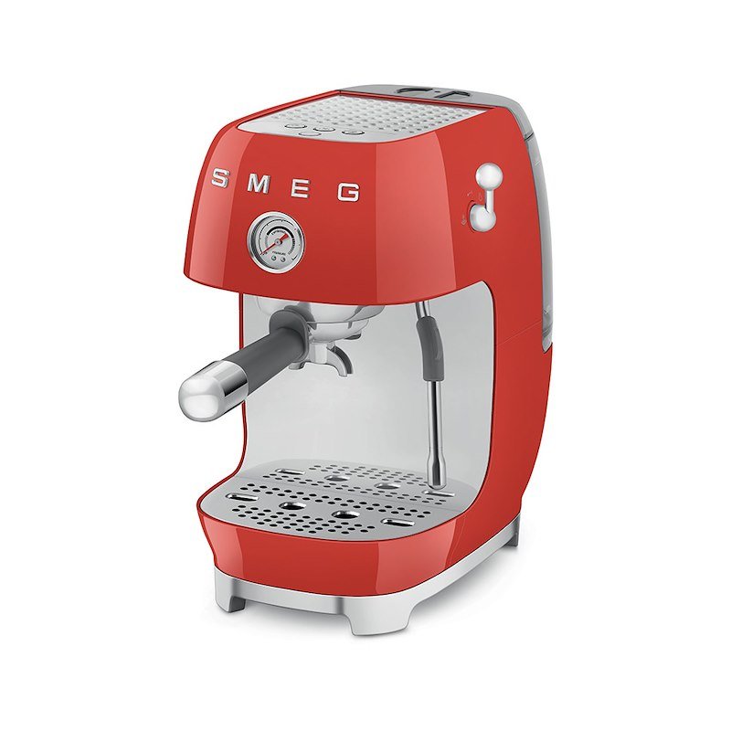 Smeg Macchina da Caffè Espresso Ecf03rdeu red