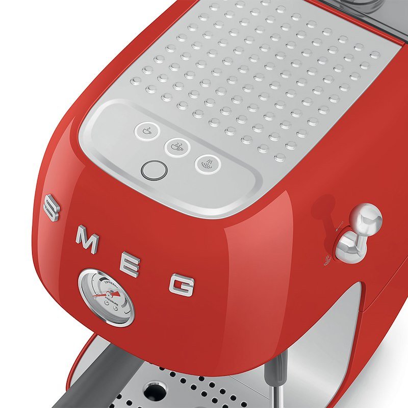 Smeg Macchina da Caffè Espresso Ecf03rdeu red