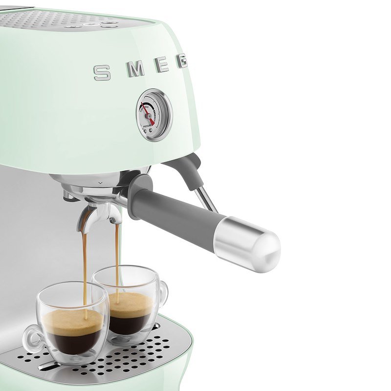 Smeg Macchina da Caffè Espresso Ecf03pgeu Menta