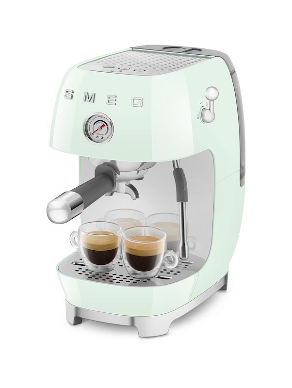 Smeg Macchina da Caffè Espresso Ecf03pgeu Menta