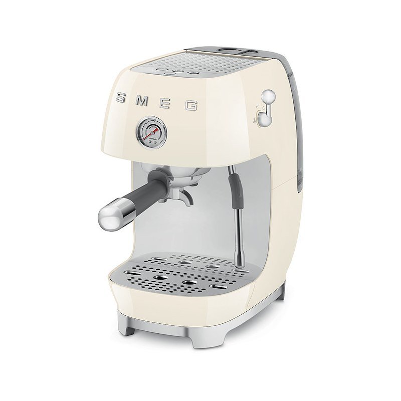 Smeg Macchina da Caffè Espresso Ecf03creu panna