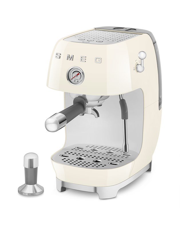 Smeg Macchina da Caffè Espresso Ecf03creu panna