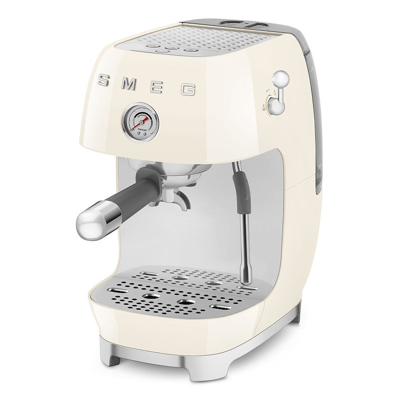 Smeg Macchina da Caffè Espresso Ecf03creu panna