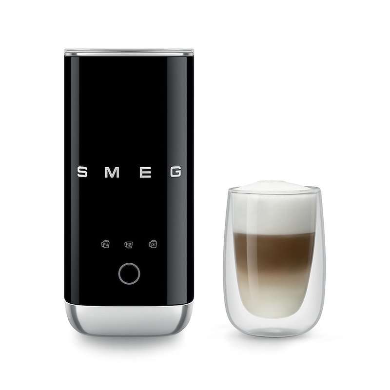 Smeg Montalatte elettrico 50's Style Mff02bleu Nero
