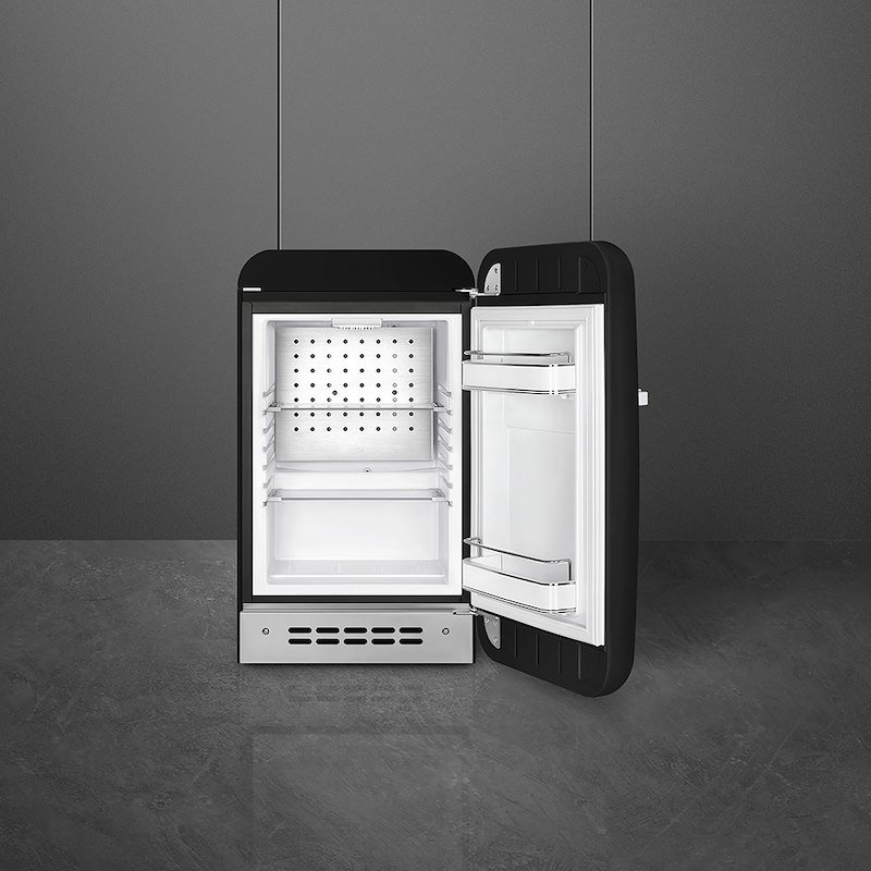 Smeg Mini Frigorifero FAB5RBL6 Nero Lucido