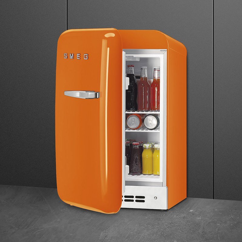 Smeg Mini Frigorifero FAB5LOR6 Arancione