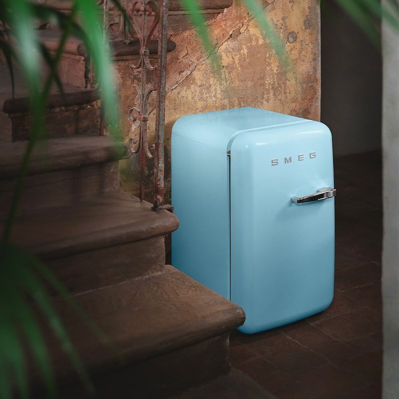 Smeg Mini Frigorifero FAB5LPB6 Azzurro lucido