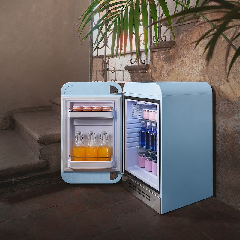 Smeg Mini Frigorifero FAB5LPB6 Azzurro lucido