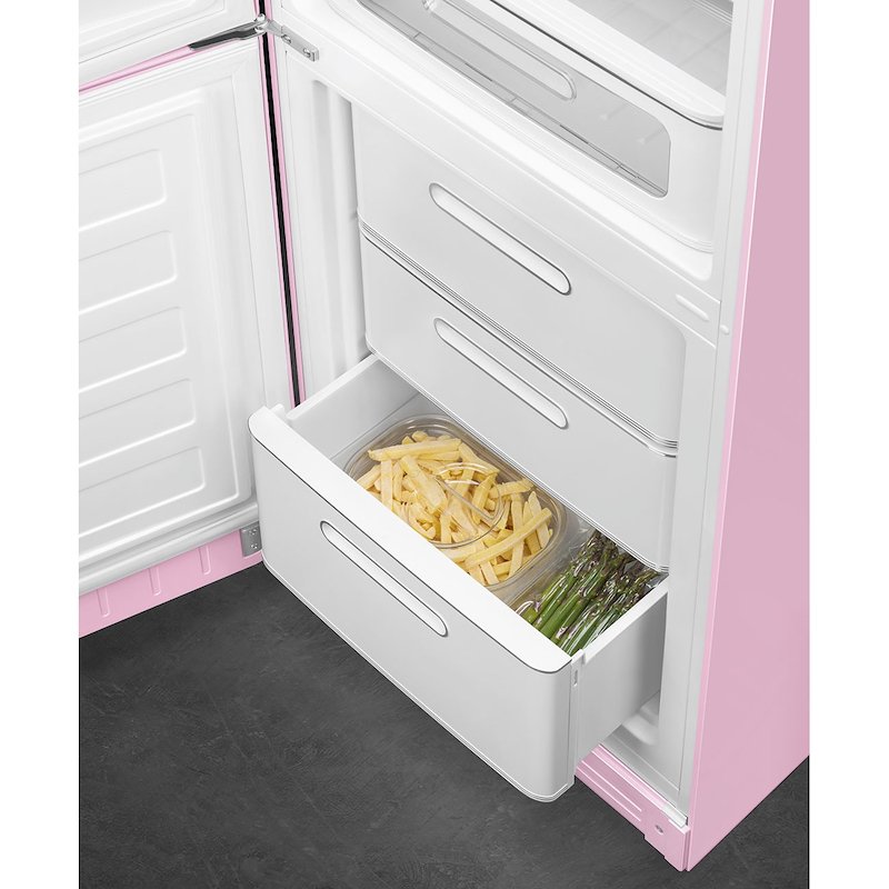 Smeg Frigorifero Combinato Fab32lpk6 Rosa