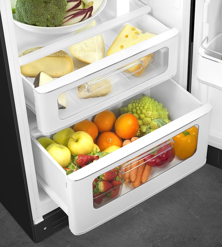 Smeg Frigorifero a due porte FAB30RBL6 Nero