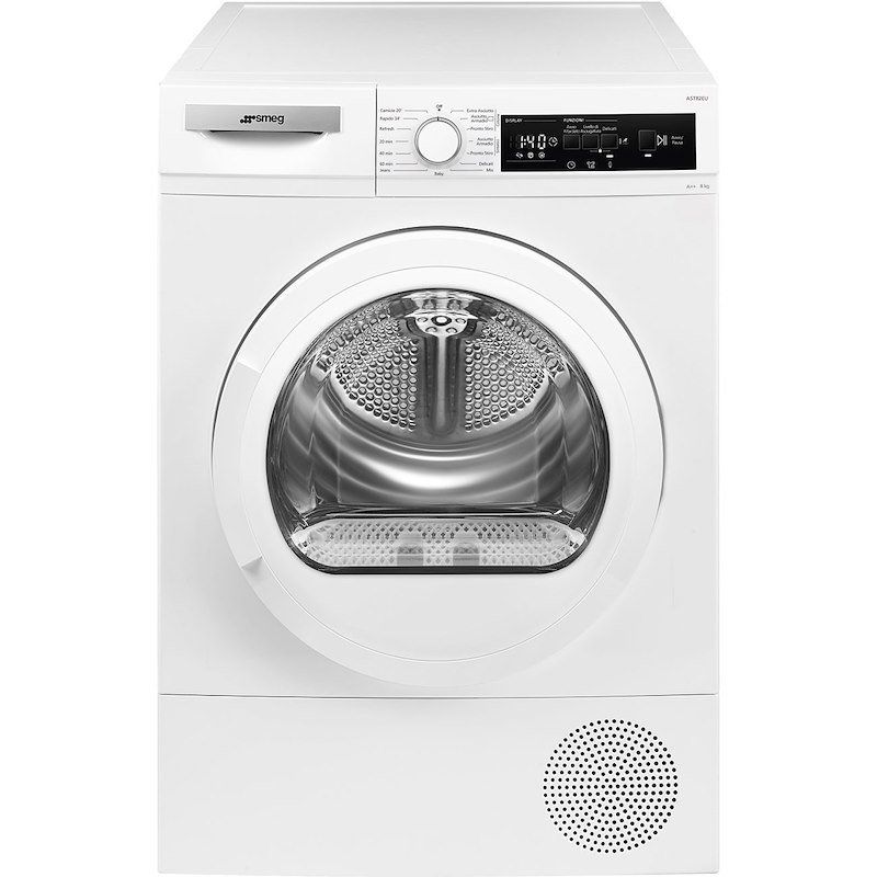 Smeg Asciugatrice 8kg Ast1t08eud Bianco