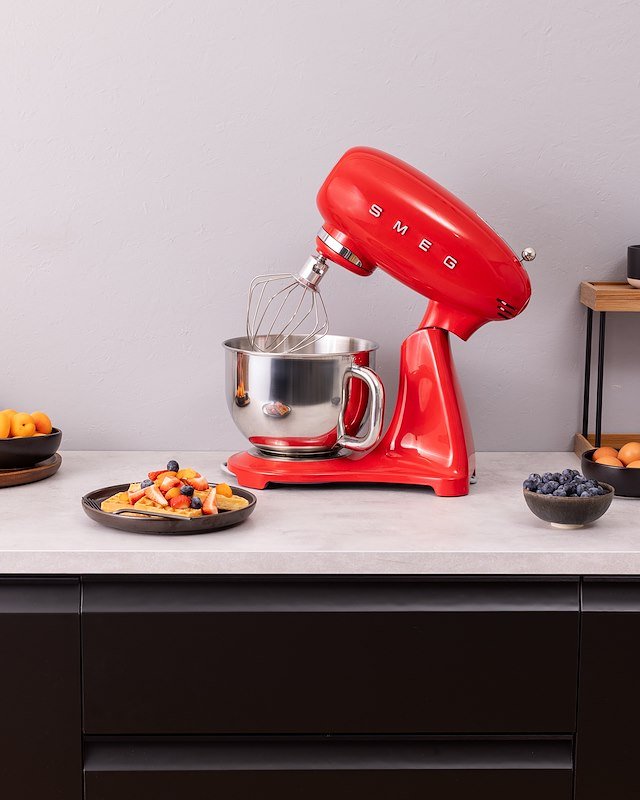 Smeg Impastatrice Smf05rdeu Rosso