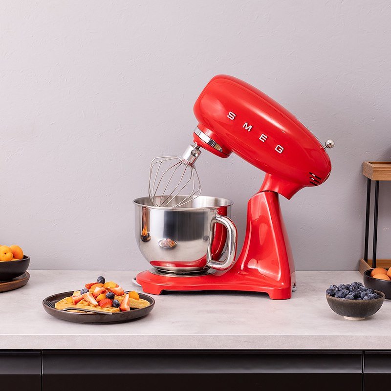 Smeg Impastatrice Smf05rdeu Rosso