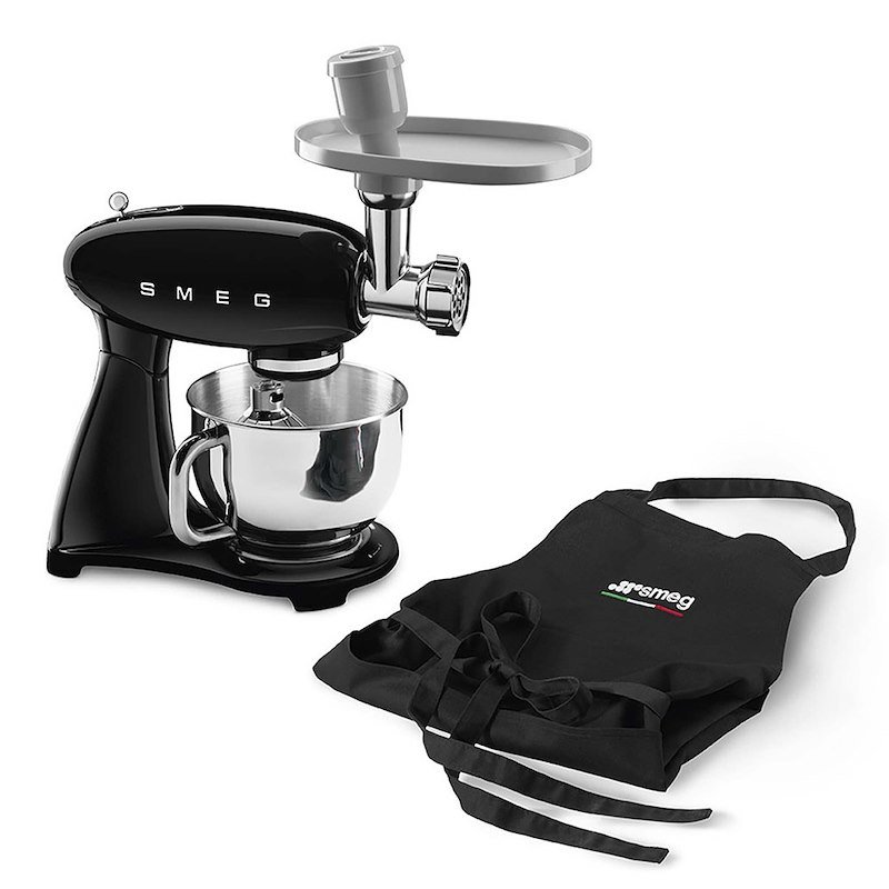 Smeg Impastatrice Smf05bleu Full Color 50's Style Nero