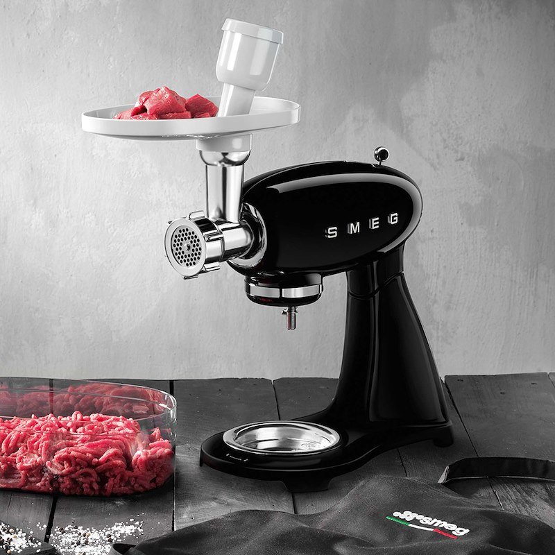 Smeg Impastatrice Smf05bleu Full Color 50's Style Nero